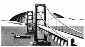 Human Suspension Bridge