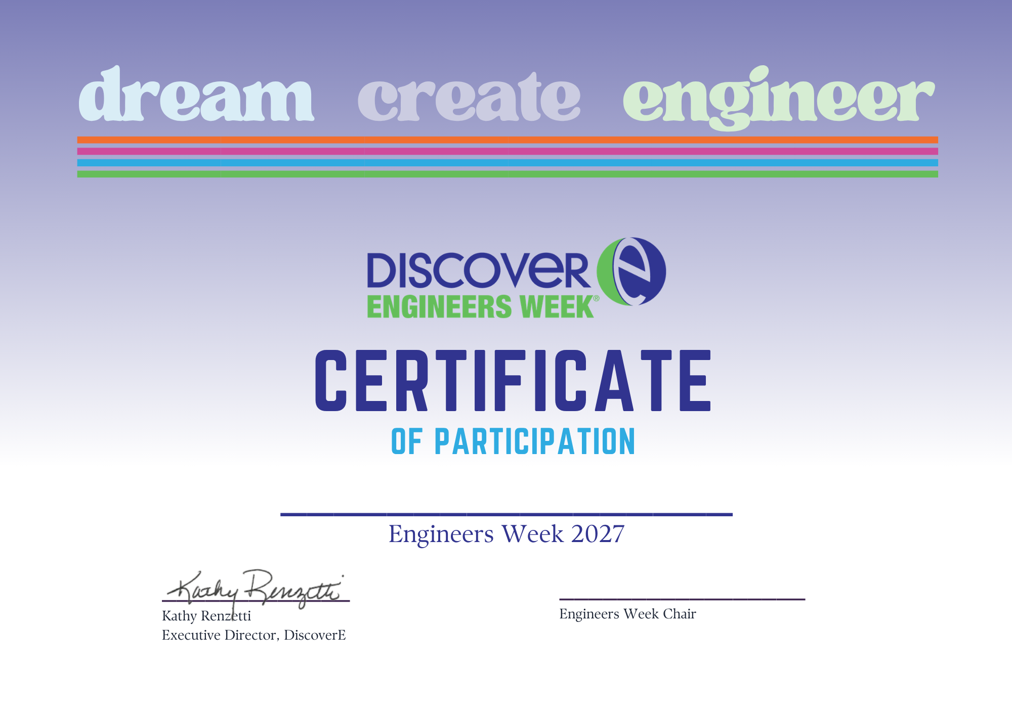 eweek cert 2027 Engineers Week 2024 Certificate