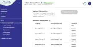 Manage your students and all competition elements right from your Future City Educator Dashboard