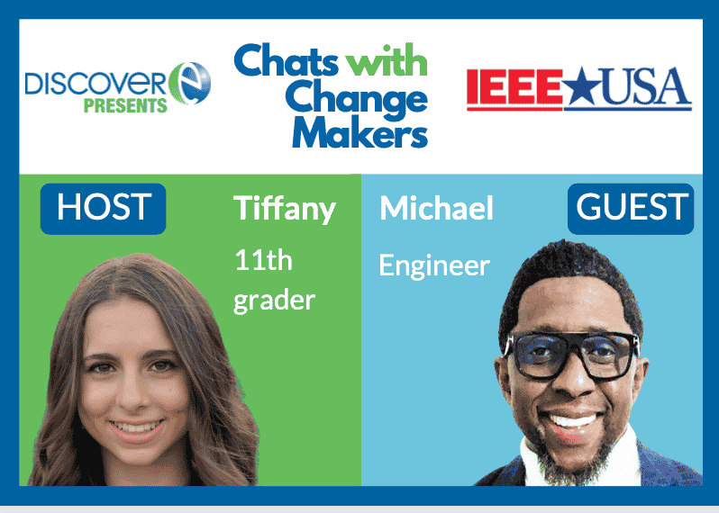 Chat host tiffany and guest engineer Michael Pearse