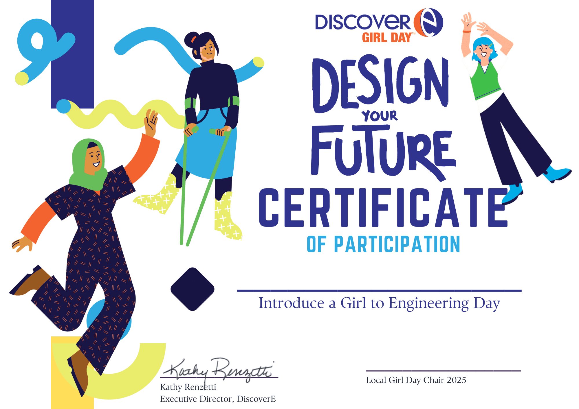 Girl Day 2024 Certificate